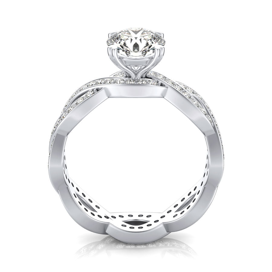 Eternity Twist Engagement Ring