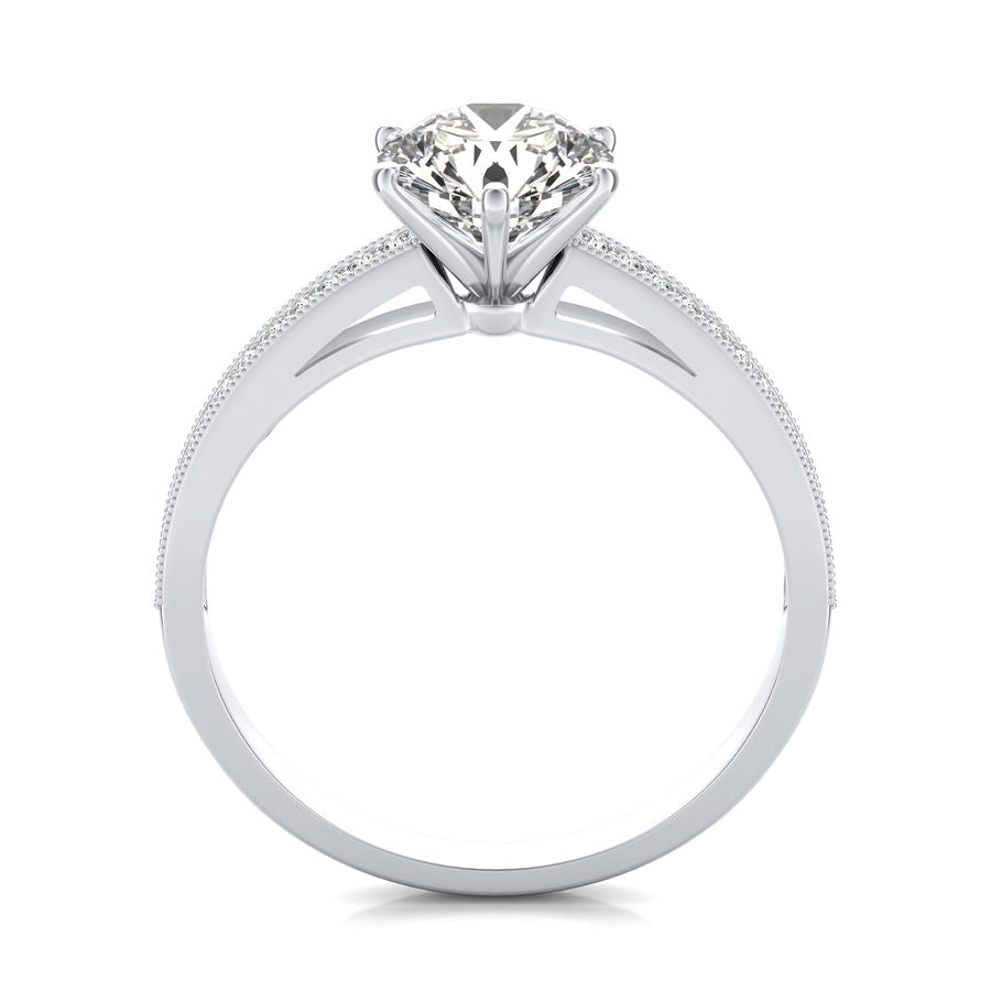 Cathedral Engagement Ring