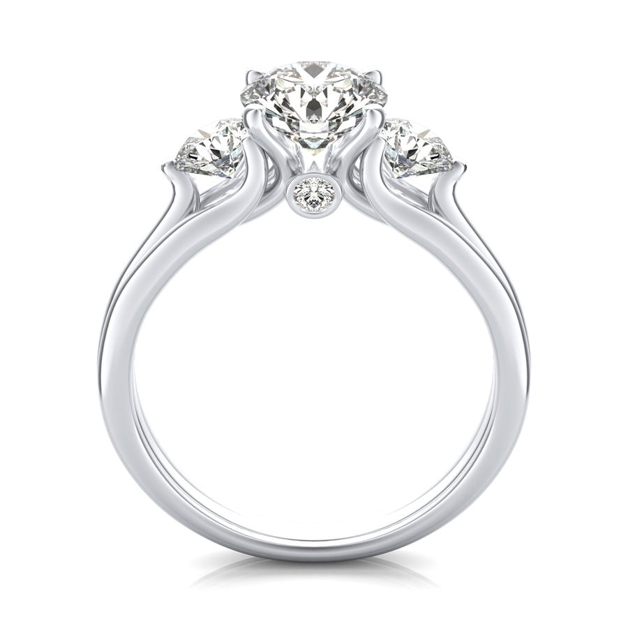 Three Stone Engagement Ring