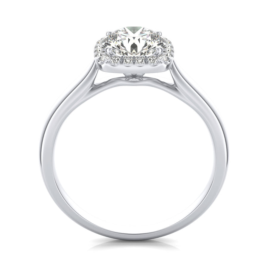 Halo Engagement Ring