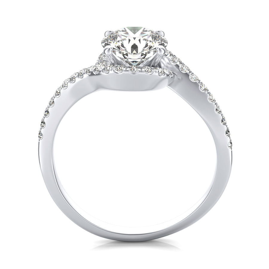 Halo Engagement Ring