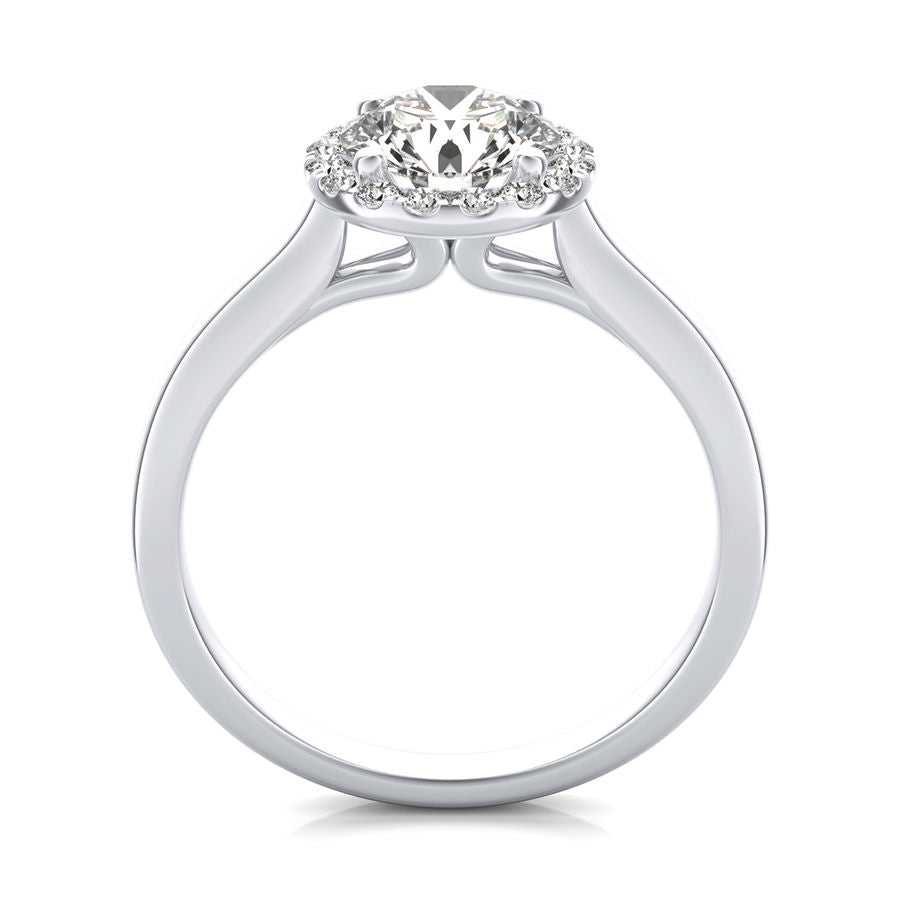 Halo Engagement Ring