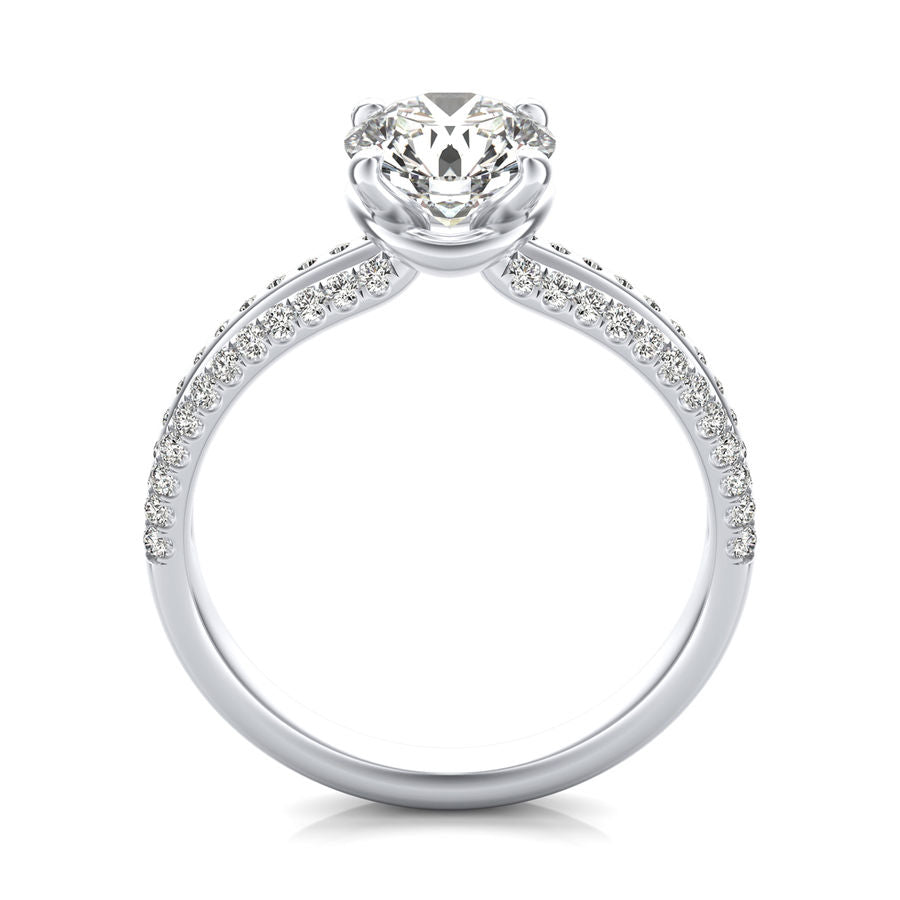 Split Shank Engagement Ring