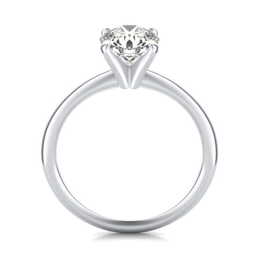 Christmas Sale - 0.75 ct. Diamond Solitaire Engagement Ring in 14K White Yellow or Rose