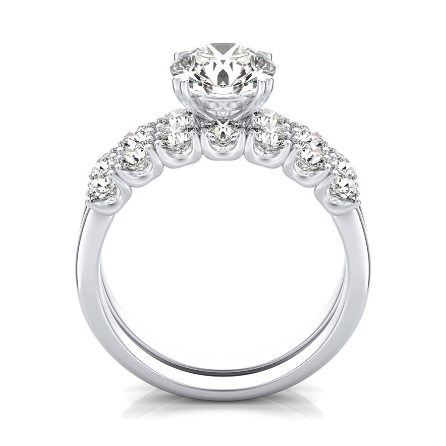 Engagement Ring With Matching Band