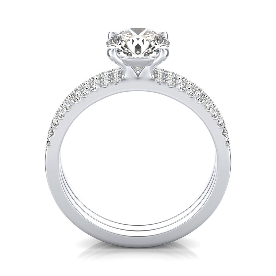 Engagement Ring With Matching Band