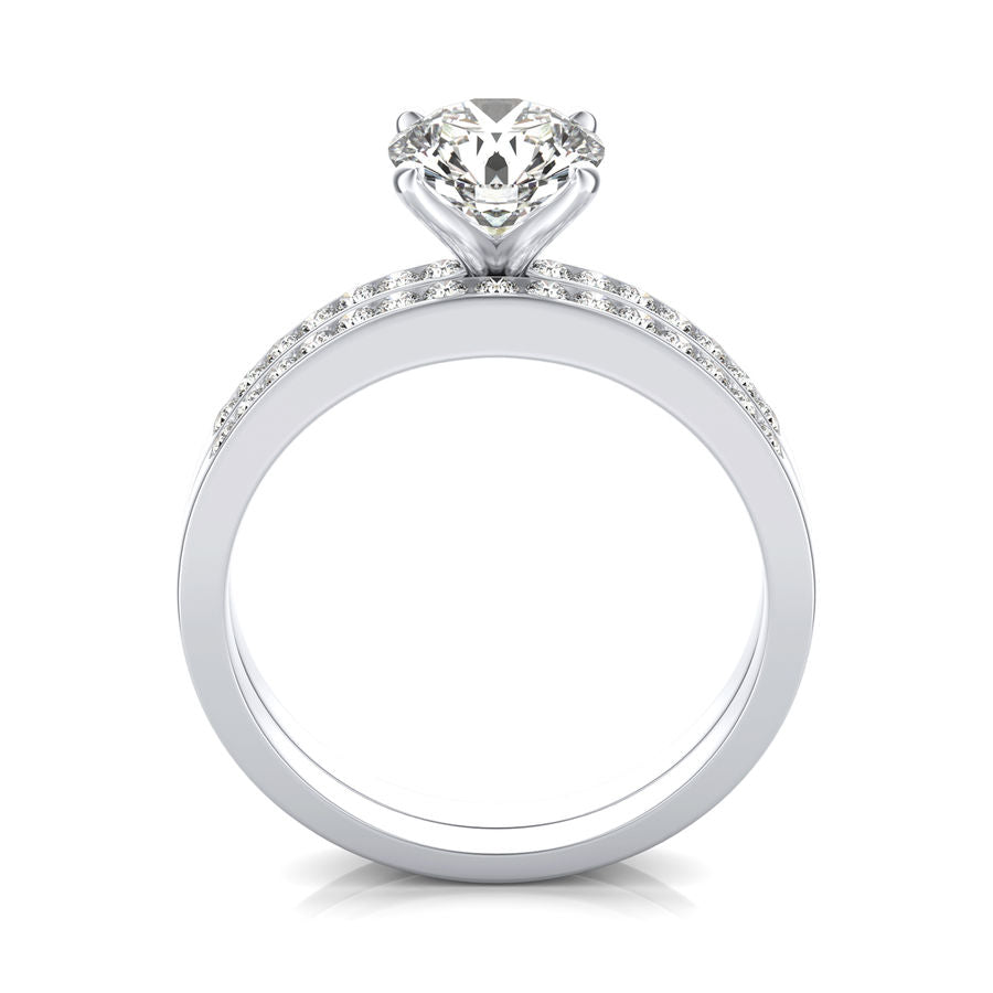 Engagement Ring With Matching Band