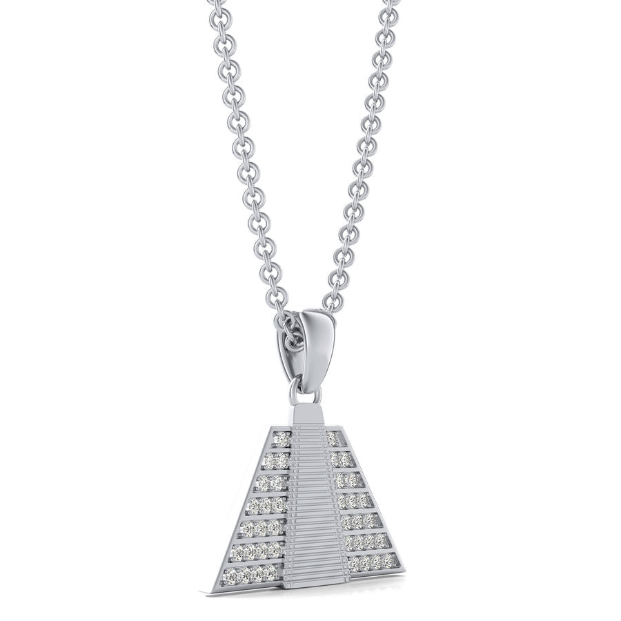 Aztec Pyramid Pendant