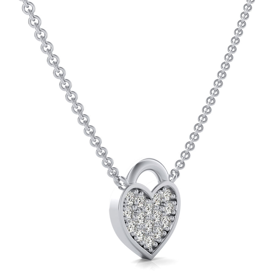 Heart Lock Pendant