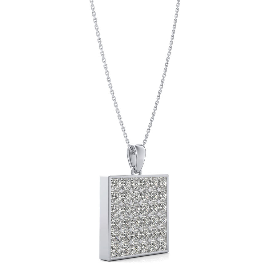 Bezel Cluster Pendants