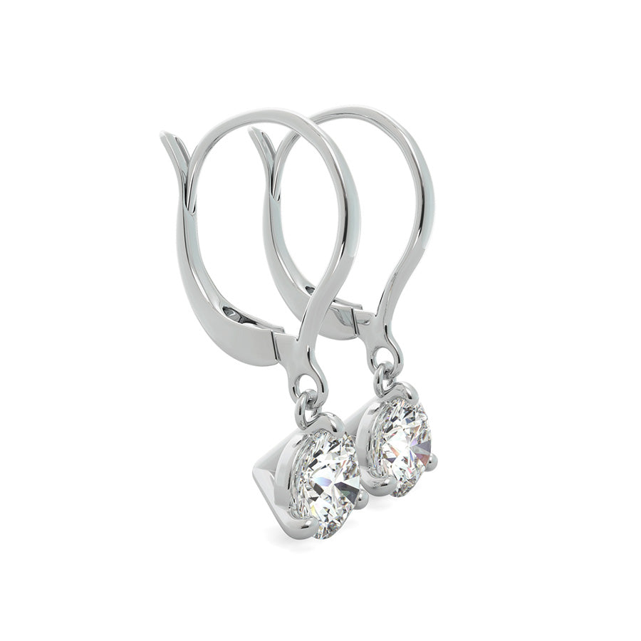 Leverback Martini Earrings