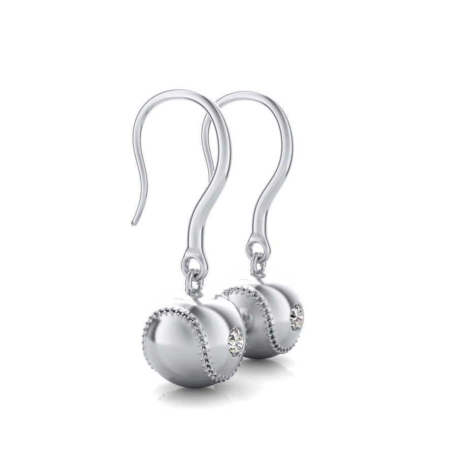 Baseball Earrings