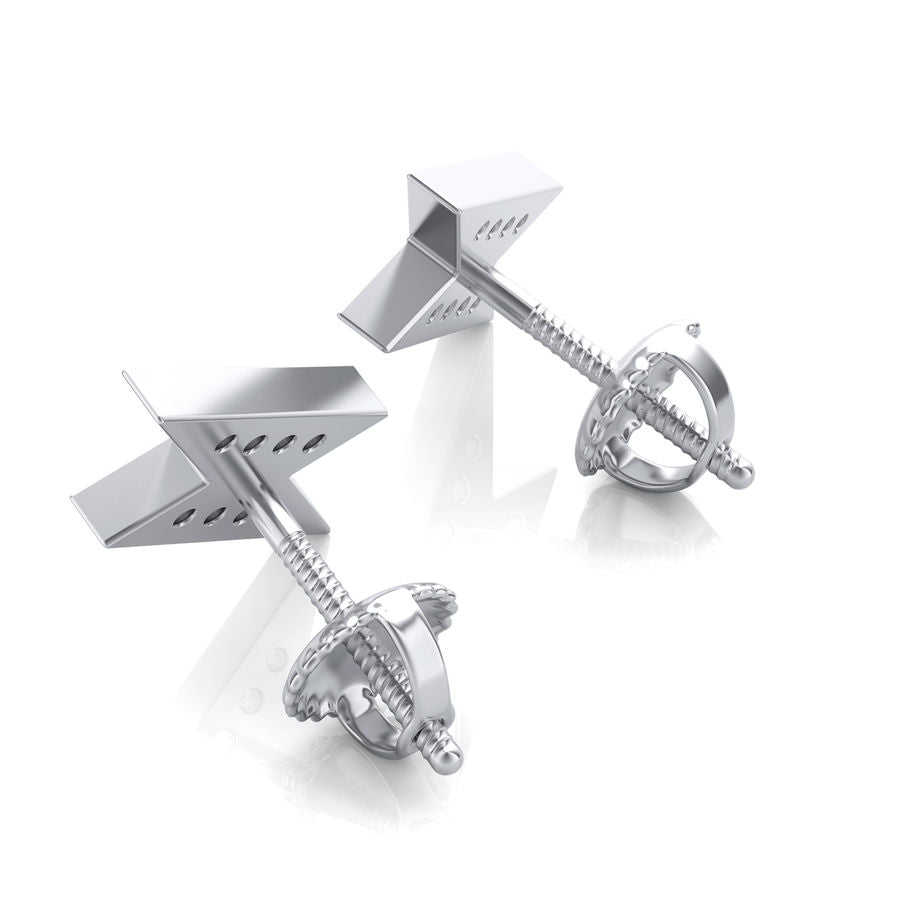 Lightning Stud Earrings