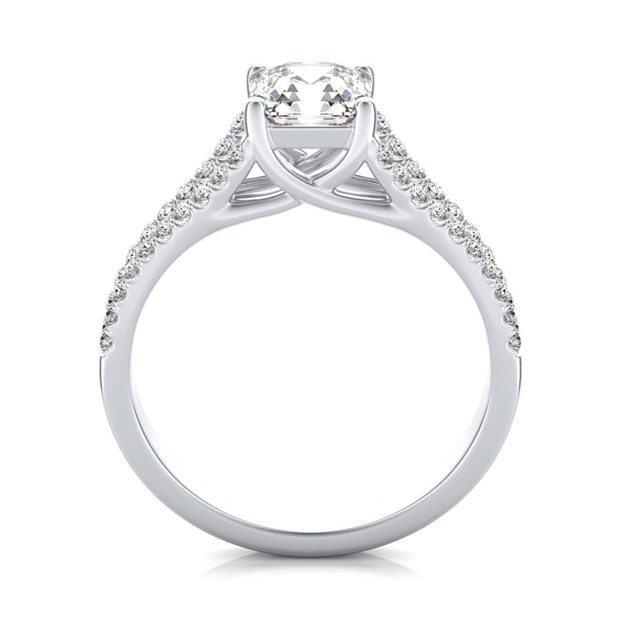 Split Shank Engagement Ring