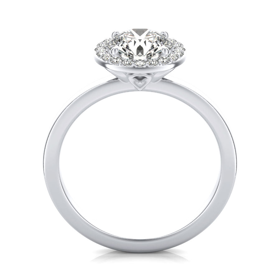 Halo Engagement Ring