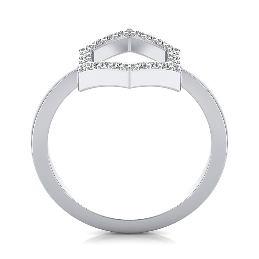 Hexagon Fashion Ring