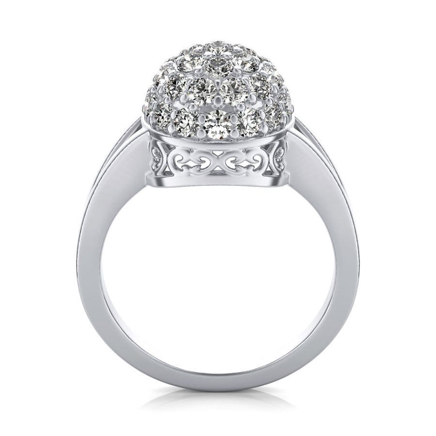 Cluster Fashion Ring