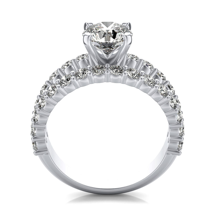 Split Shank Engagement Ring
