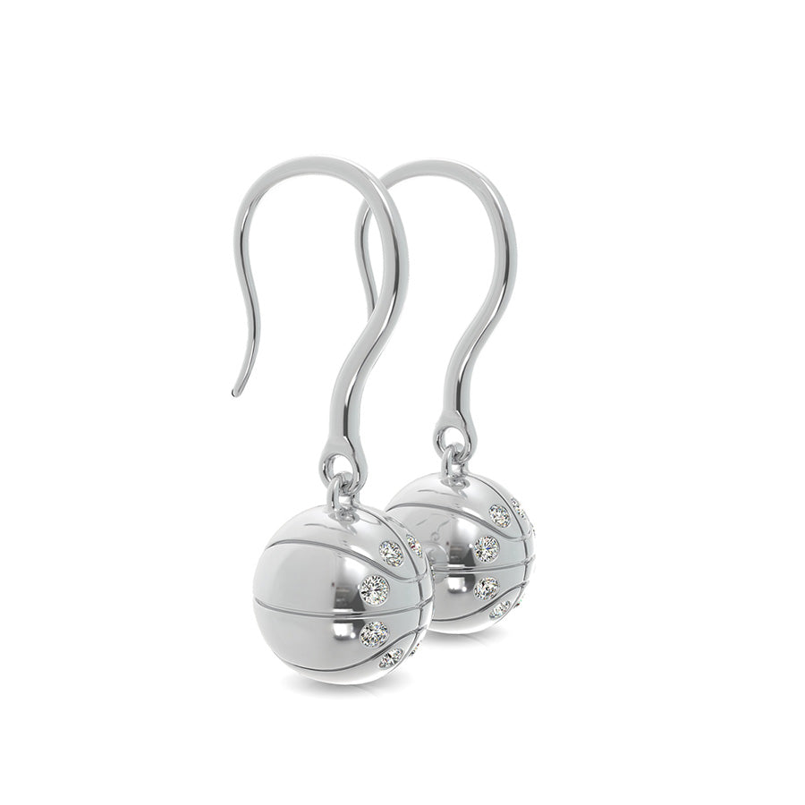 Basketball Earrings