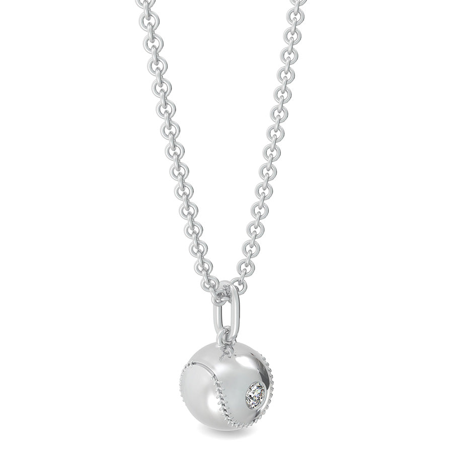 Baseball Charm Pendant