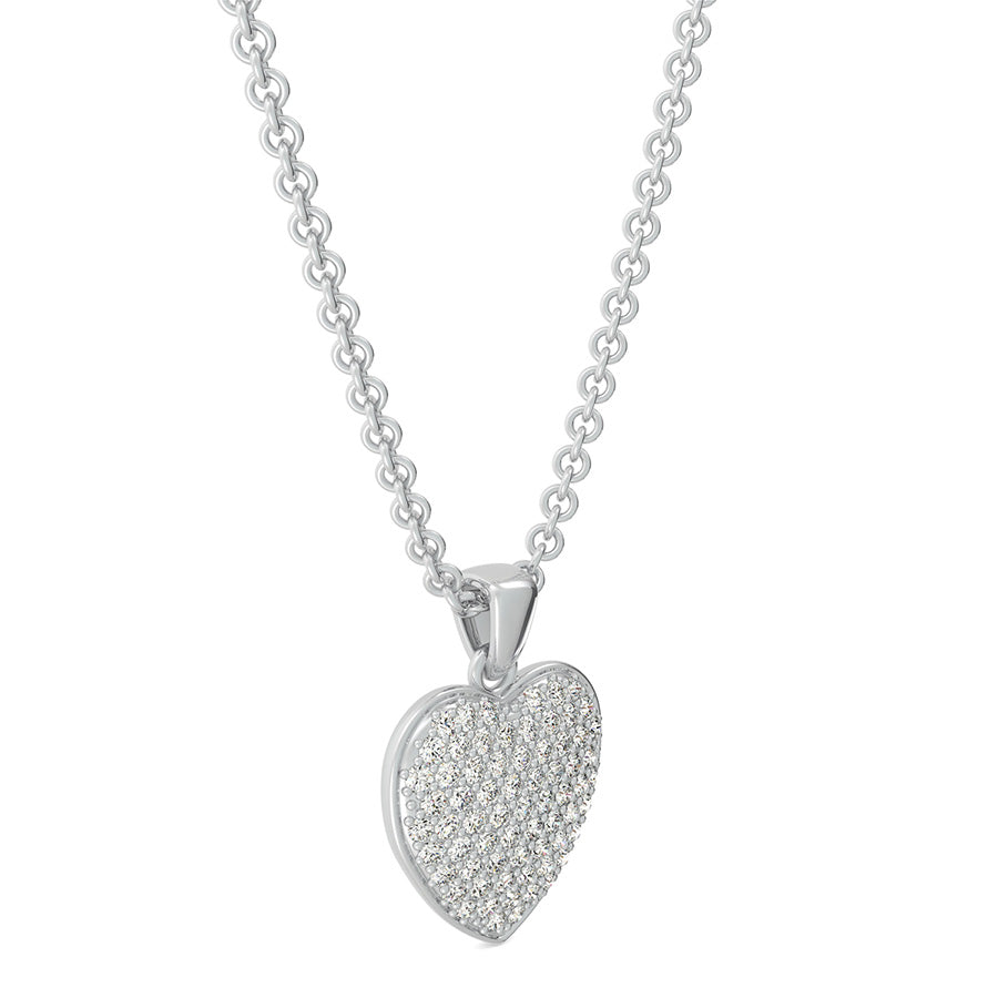 Cluster Heart Pendant