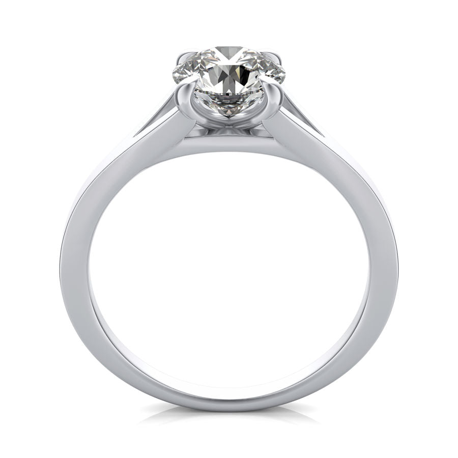 Split Shank Engagement Ring