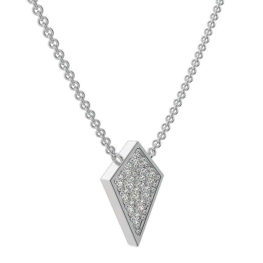 Kite Shape Cluster Pendant