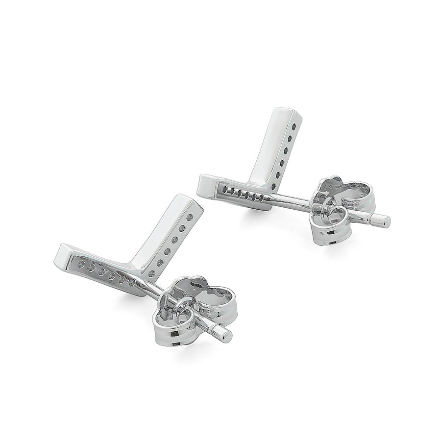 Chevron Bar Earrings