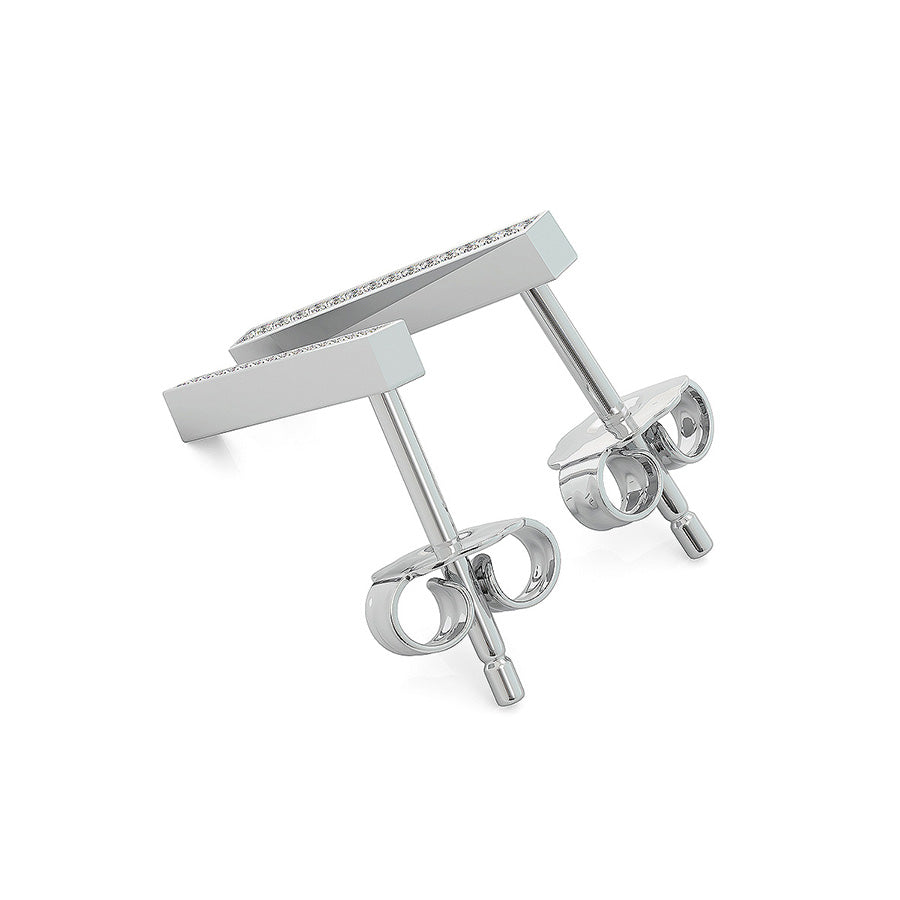 Bar 3/4 Inch Earrings