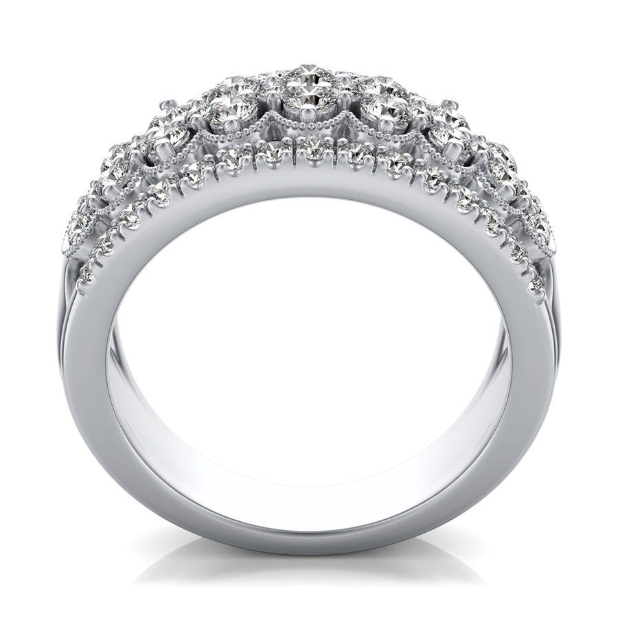 Art Deco Diamond Band