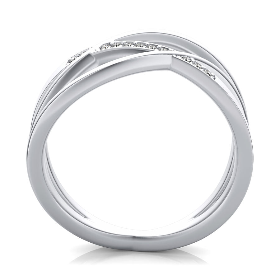 Criss Cross Ring