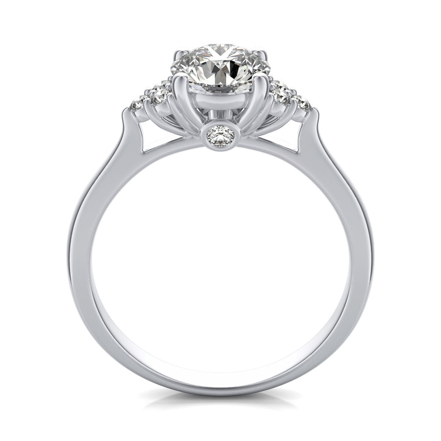 Cathedral Engagement Ring