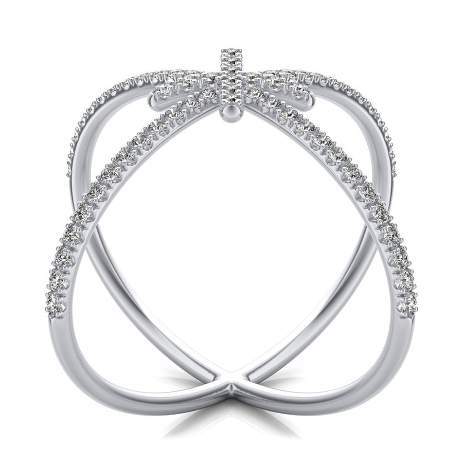 Criss Cross Ring