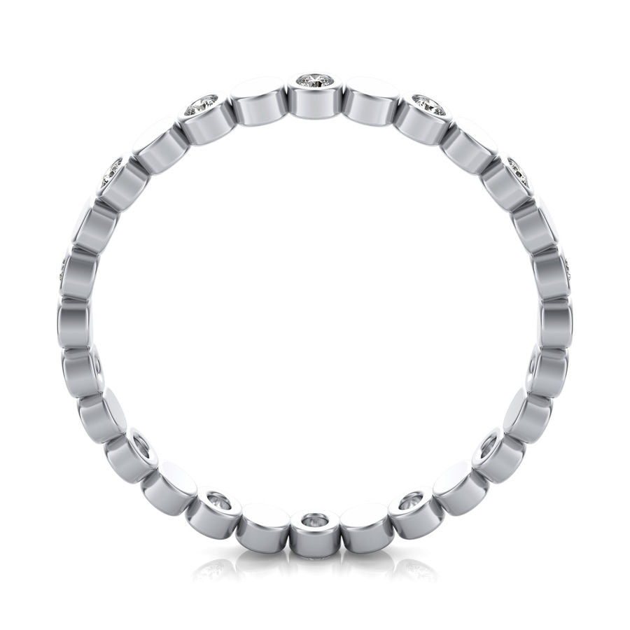 Bezel Eternity Band