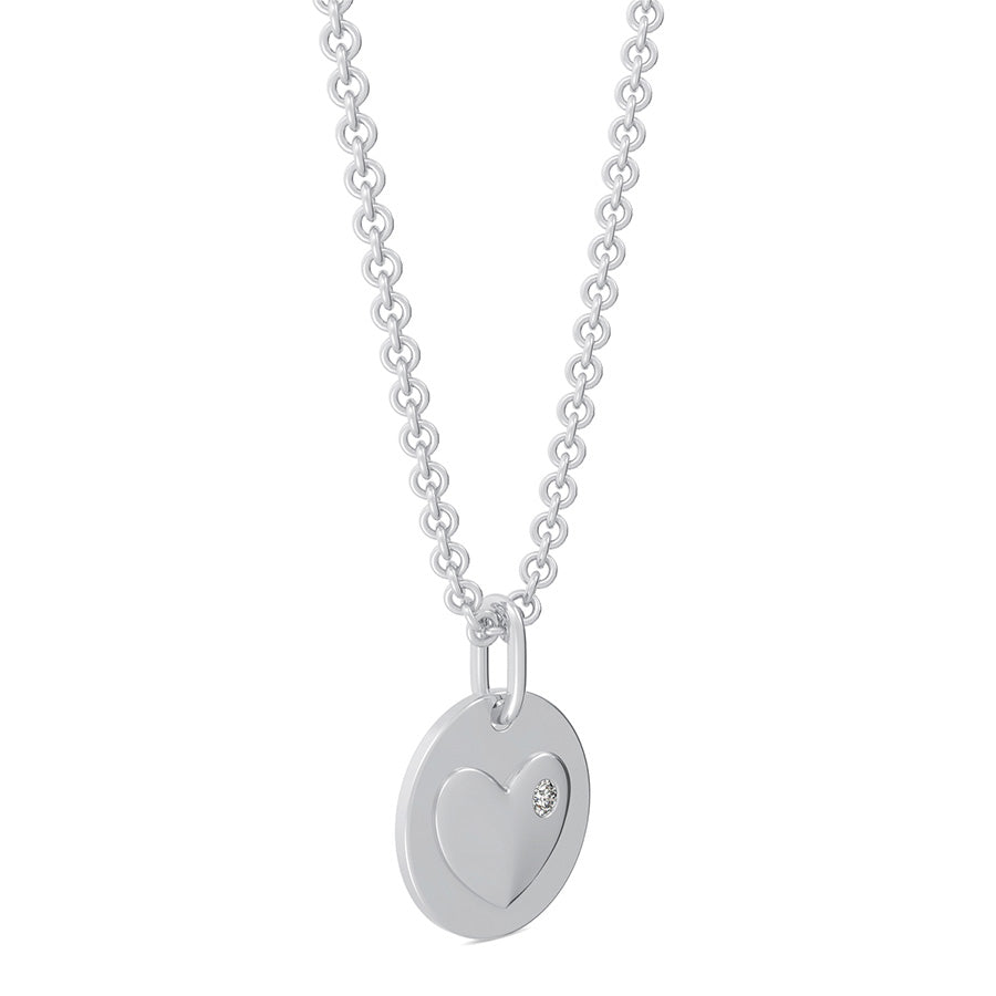 Heart Coin Pendant